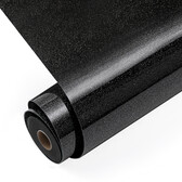 LUCKIGUCK Film Vinyle Pailleté HTV 12 Couleurs - 30,5 X 25 Cm - Transfert Thermique Textile