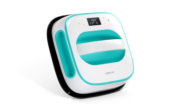 LOKLiK Easy Heat Press in LOKLiK Blue