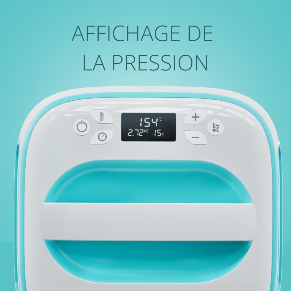 Presse à chaud LOKLiK Easy Heat Press - Bleu LOKLiK