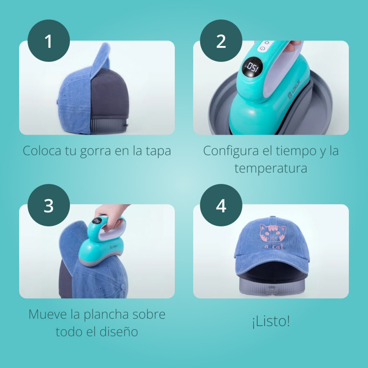 LOKLiK ImPress™ Hat - LOKLiK Azul