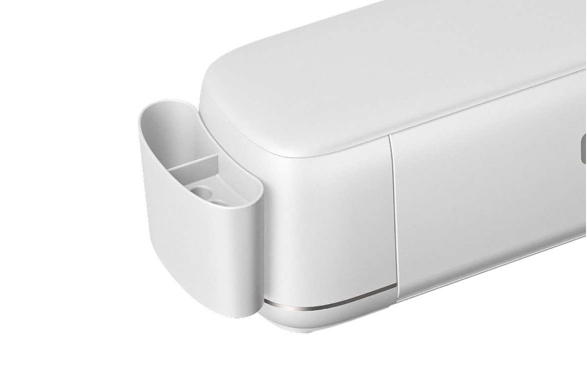 Close-up view of the detachable tool holder of a LOKLIK iCraft™ in Daisy White