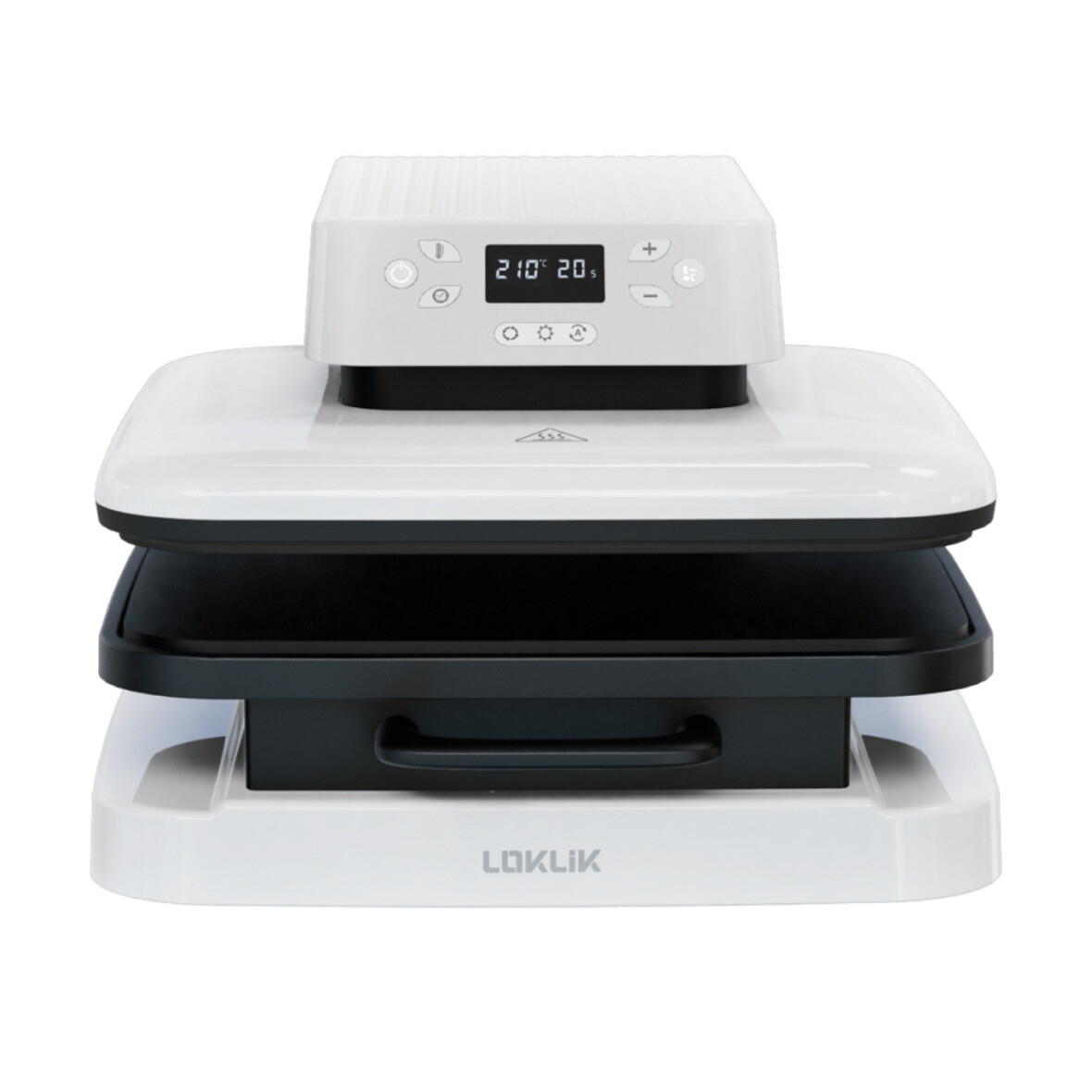 LOKLiK Auto Heat Press - LOKLiK White