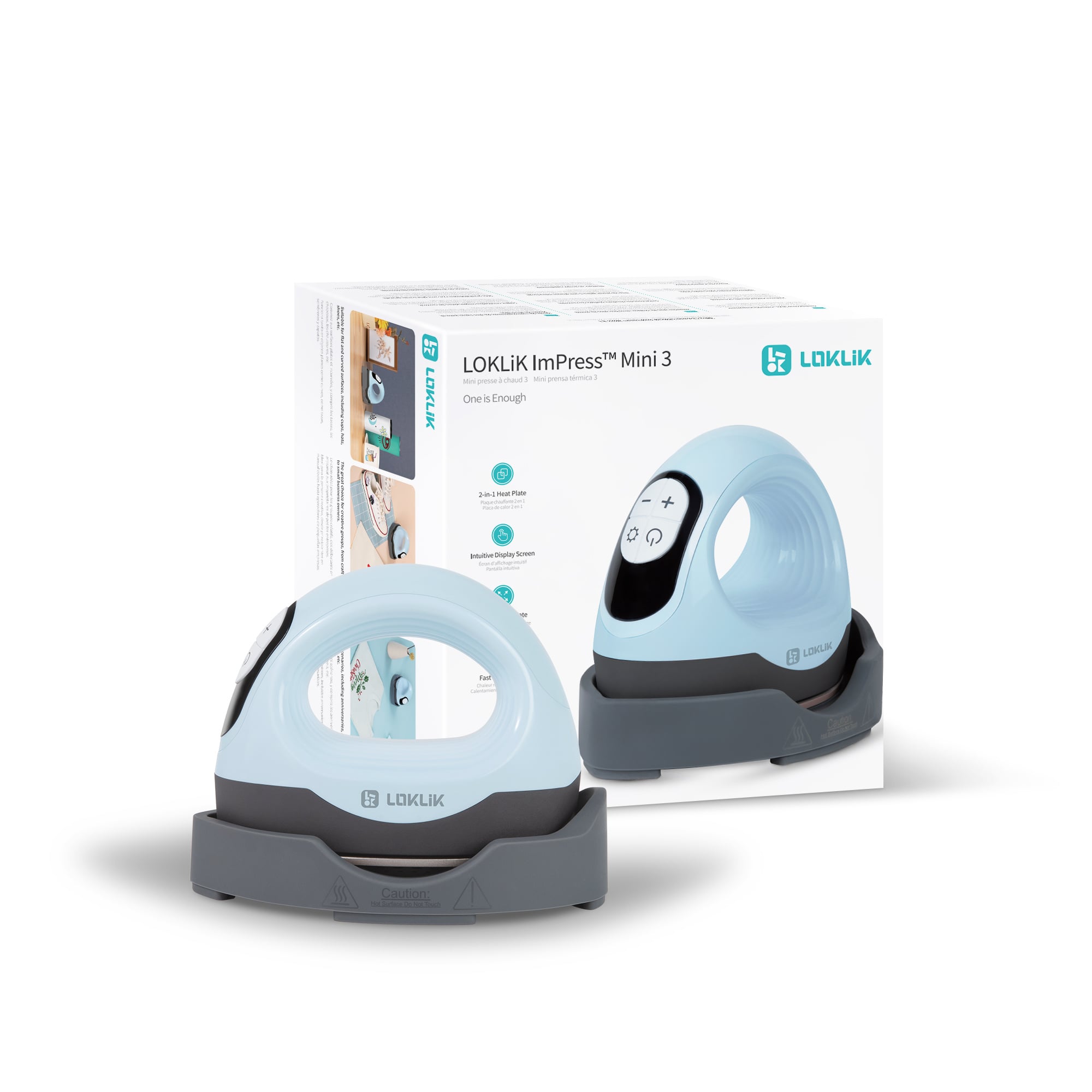 ImPress™ Mini 3 - Bubble Blue - LOKLiK Europe