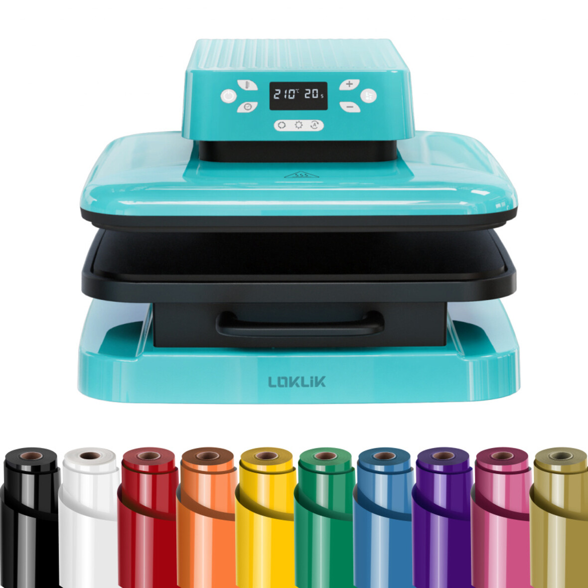 LOKLiK Auto Heat Press - LOKLiK Blue