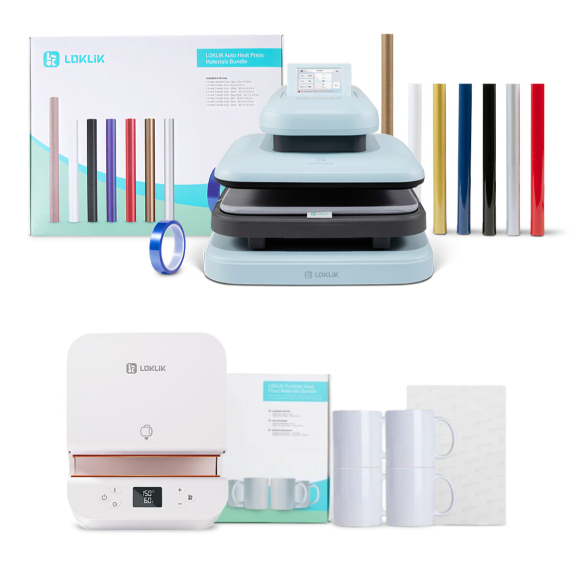 LOKLiK ImPress™ Auto 2 Smart - Bubble Blue