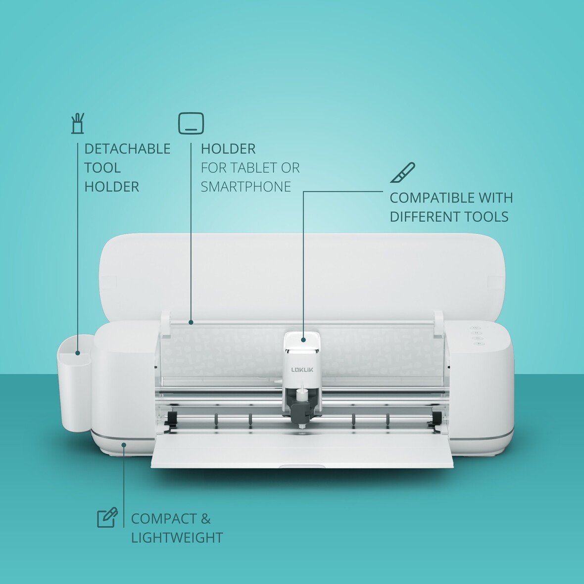 LOKLiK Design Bundle - Daisy White