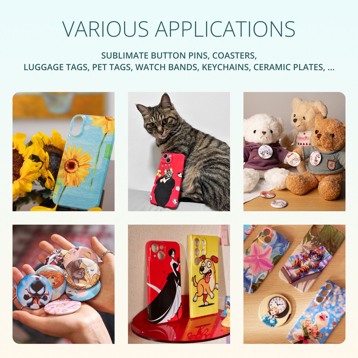 LOKLiK Phone Case Heat Press - Lavender Purple