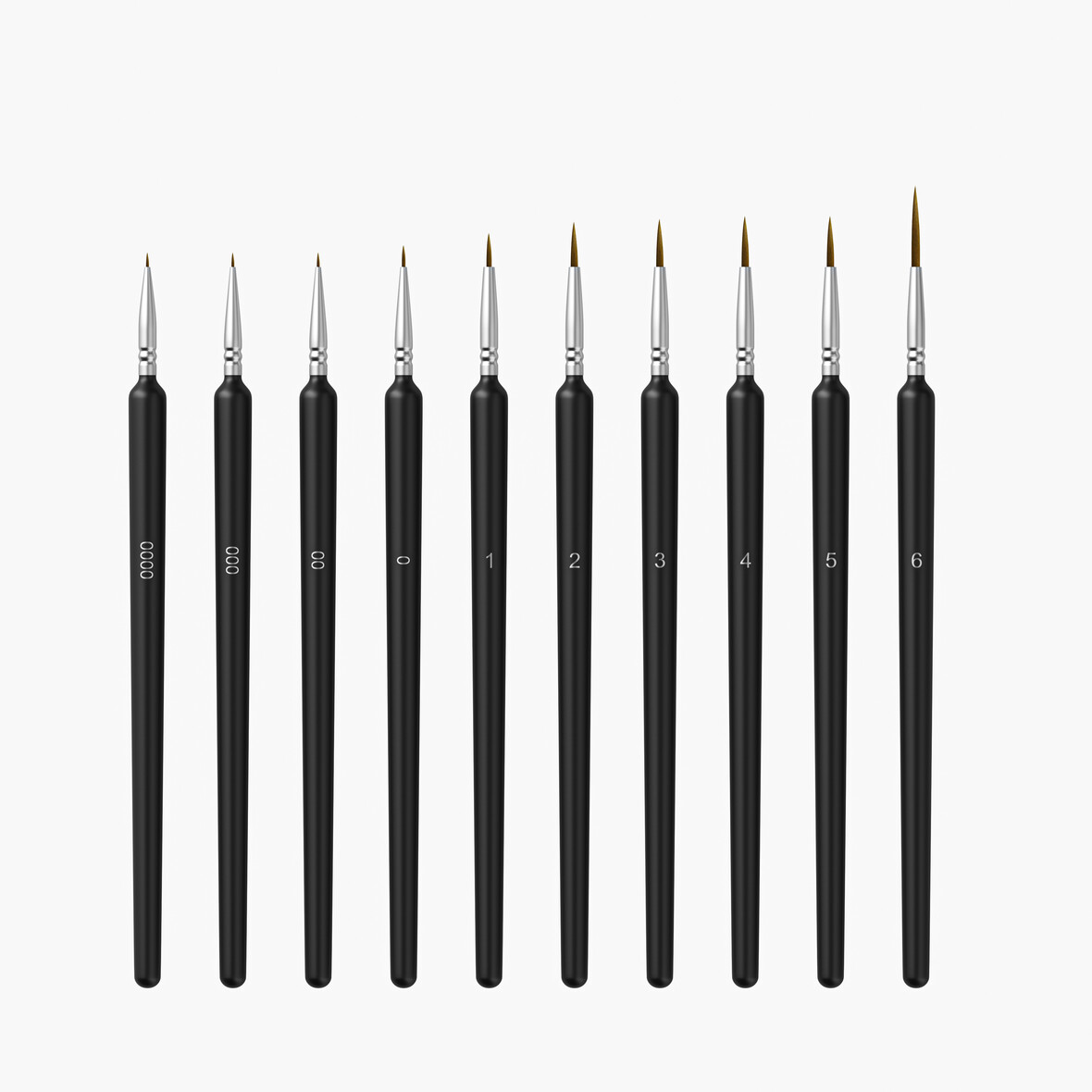 Set di pennelli in miniatura LOKLiK