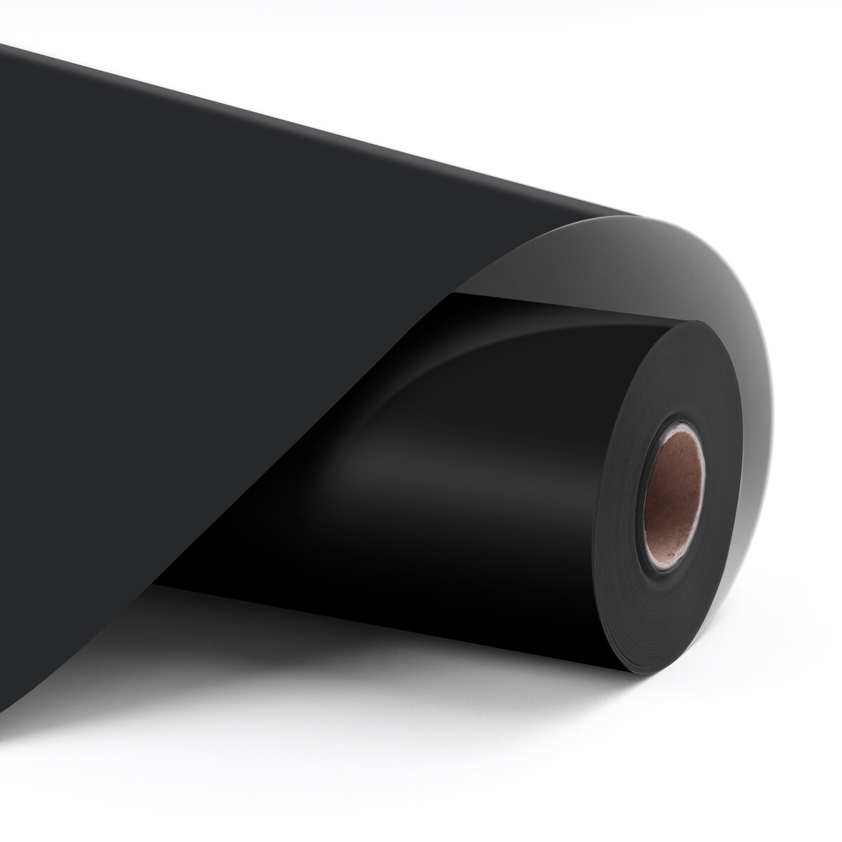 LOKLiK Matloos Permanent Klevend Vinyl - Mat Zwart - 33 x 305 cm