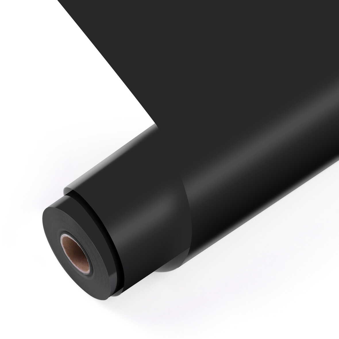 LOKLiK Matloos Permanent Klevend Vinyl - Mat Zwart - 33 x 305 cm