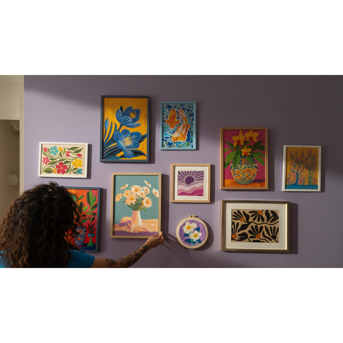 Kit di pittura acrilica LOKLiK - 48 colori
