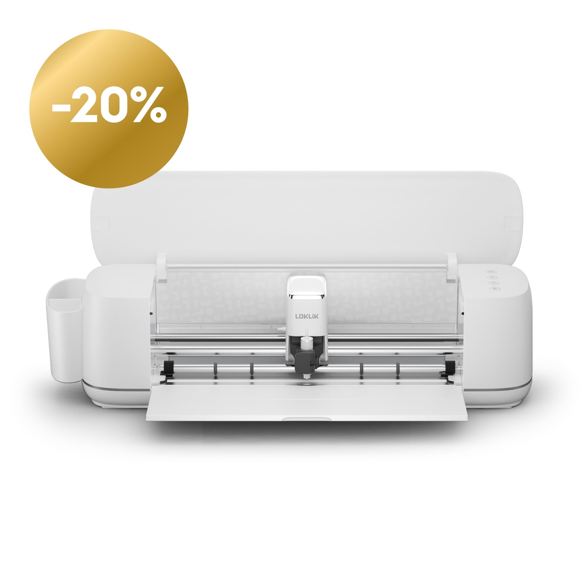 LOKLiK Scatola aperta Oro iCraft Margherita Bianco