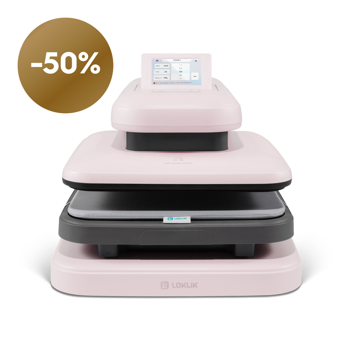LOKLiK Open Box Bronze ImPress Auto 2 - Smart Pastel Pink