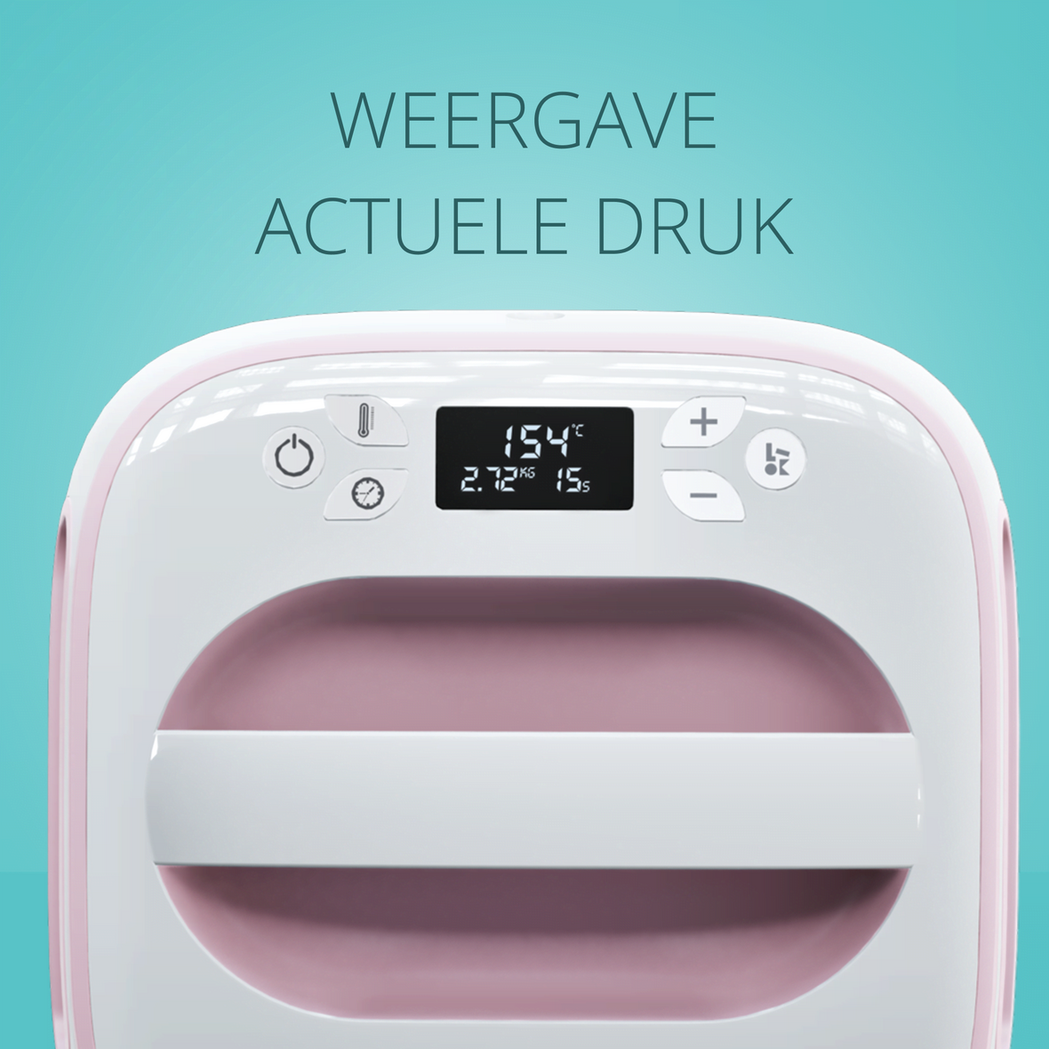 LOKLiK Open Box Silver Easy Heat Press Romance Pink