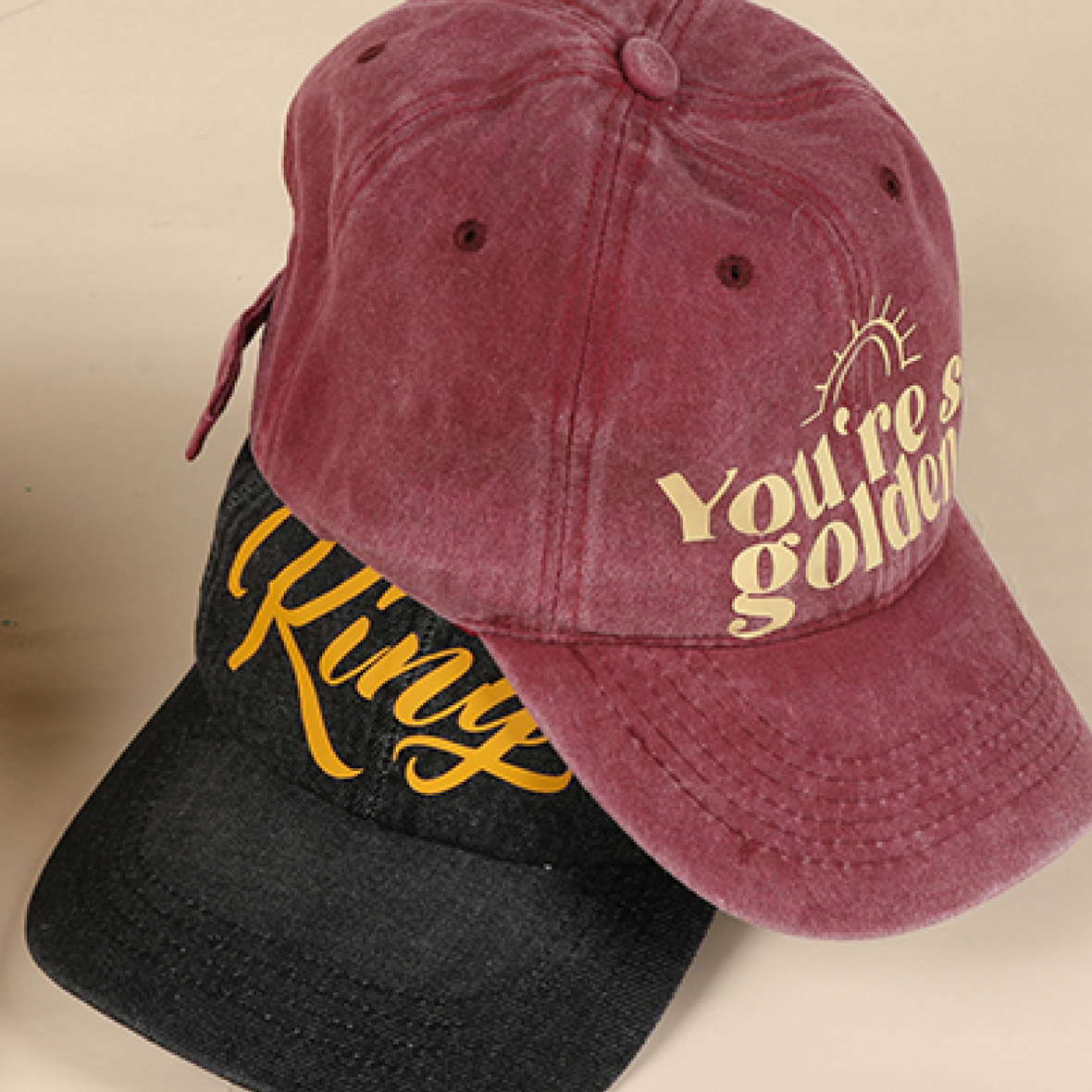 LOKLiK Open Box Gold ImPress Hat