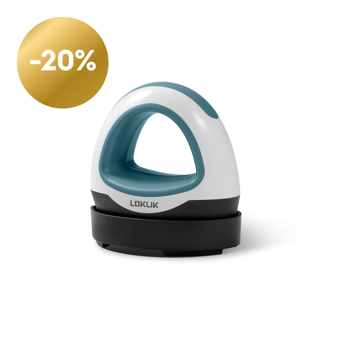 LOKLiK Open Box Gold Mini Heat Press Denim Blue