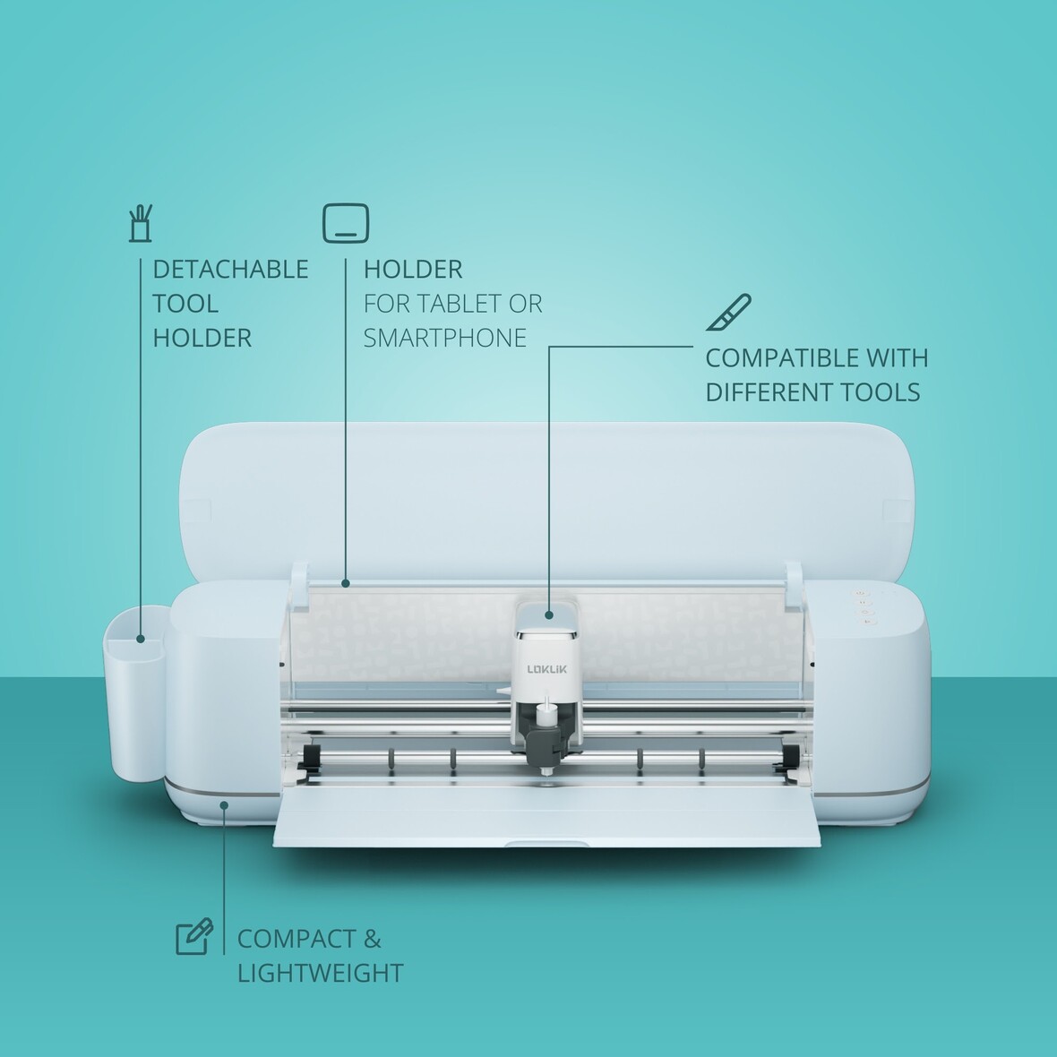 LOKLiK Open Box Gold  iCraft Bubble Blue