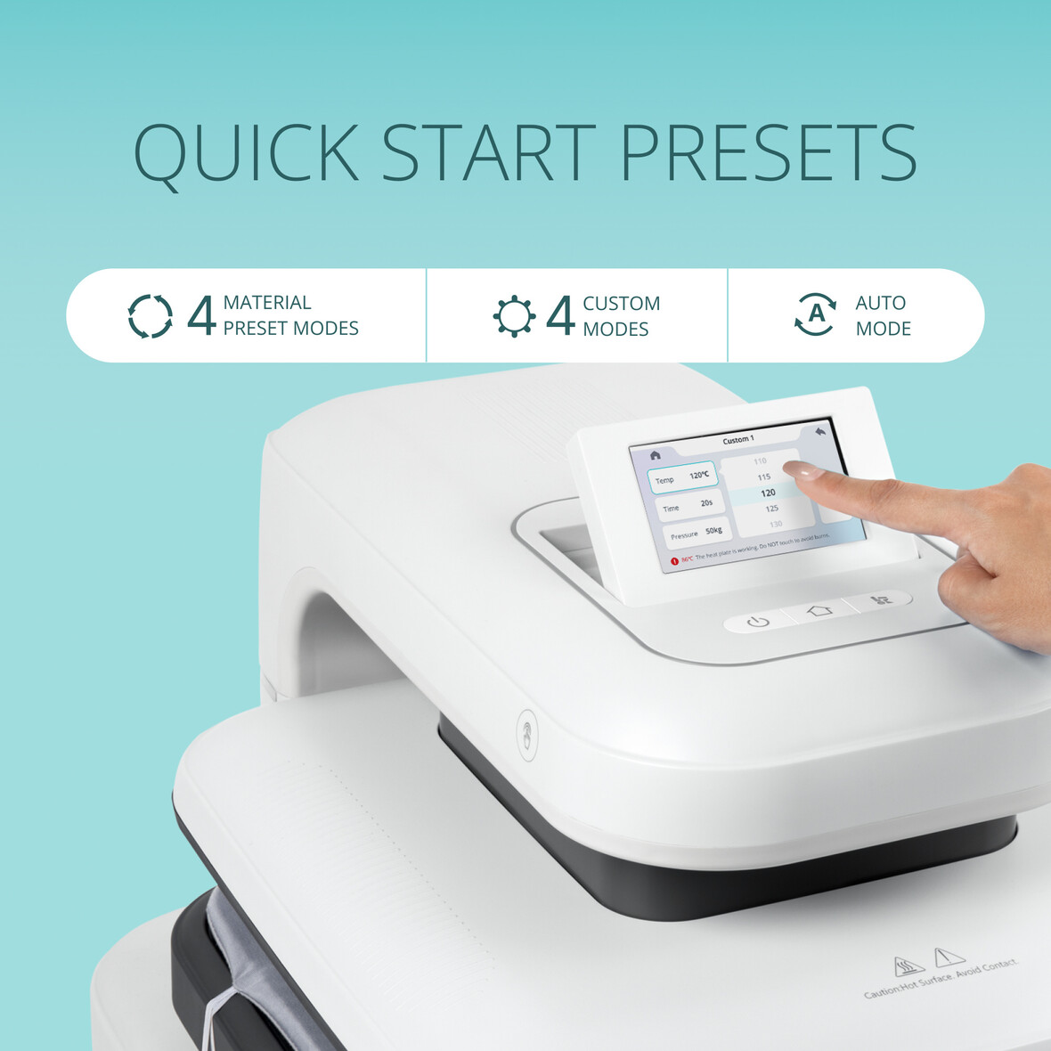 LOKLiK Open Box Silver ImPress Auto 2 - Smart Daisy White