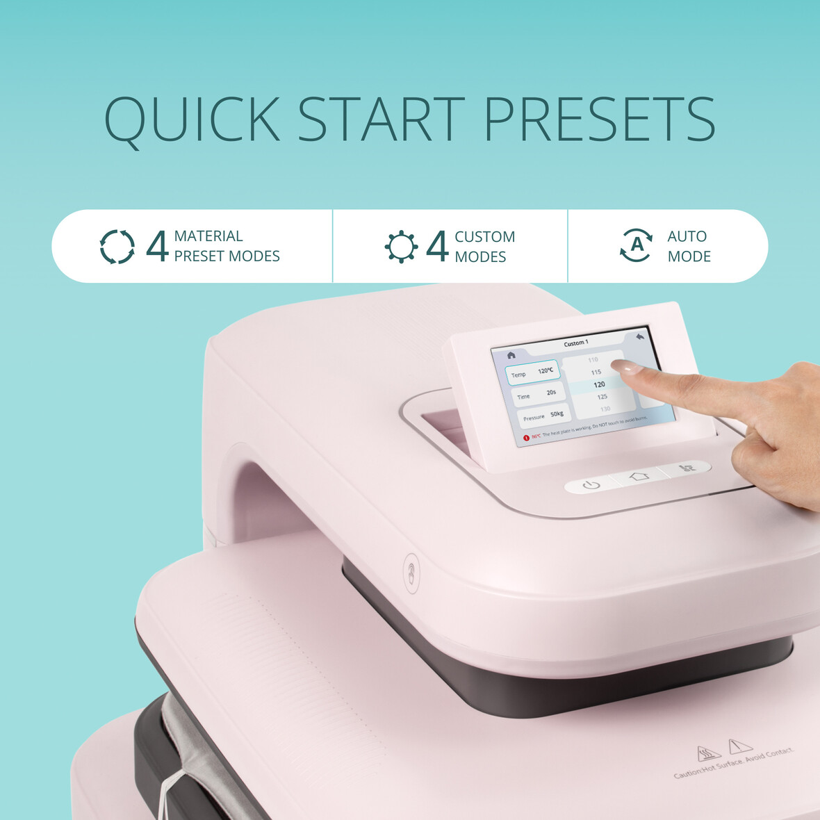 LOKLiK Open Box Bronze ImPress Auto 2 - Smart Pastel Pink