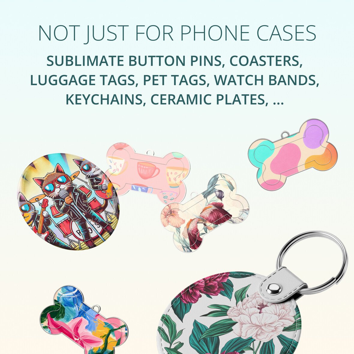 LOKLiK Open Box Gold Phone Case Heat Press - Lavender Purple