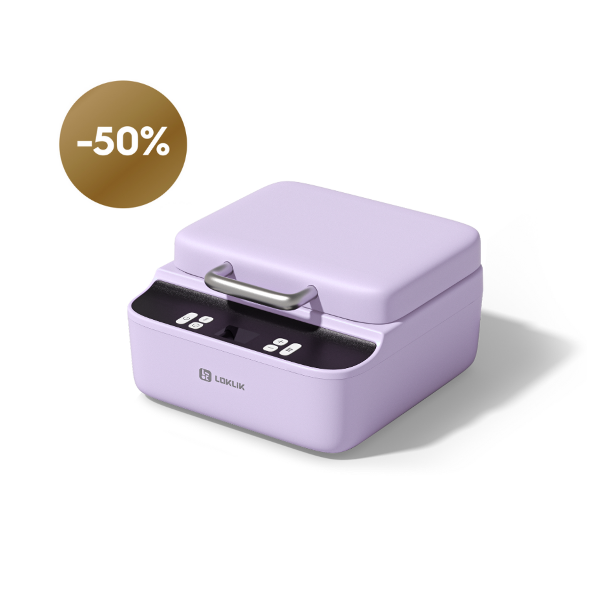 LOKLiK Open Box Bronze Phone Case Heat Press - Lavender Purple