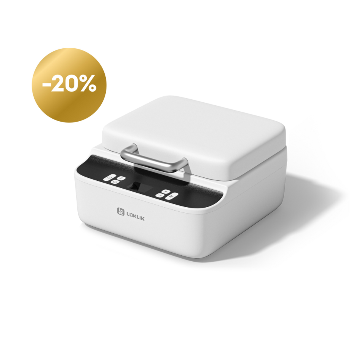 LOKLiK Open Box Gold Phone Case Heat Press - Daisy White