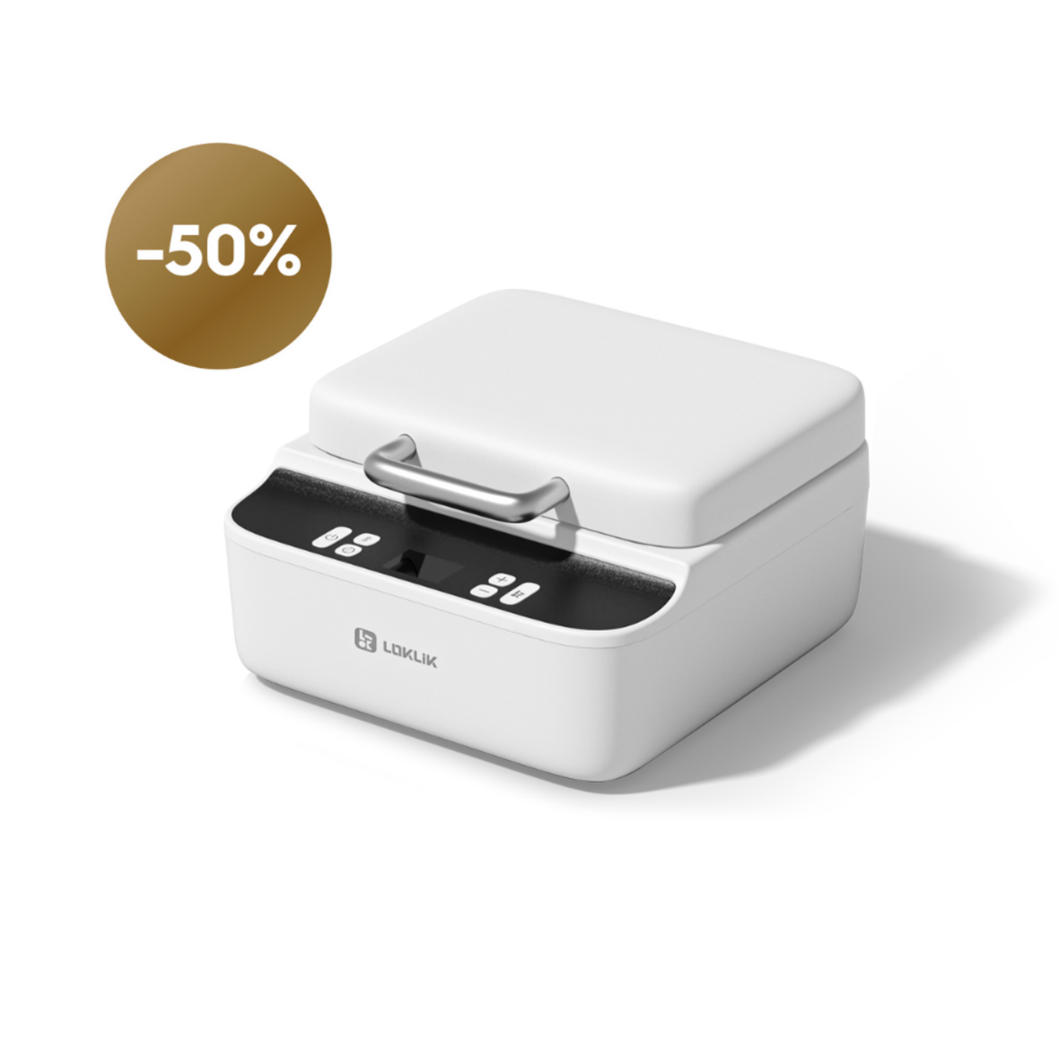 LOKLiK Open Box Bronze Phone Case Heat Press - Daisy White