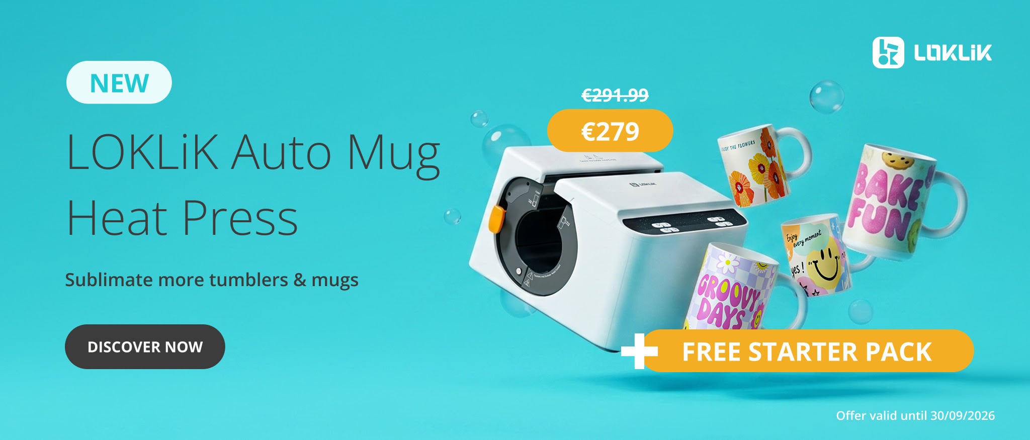 Auto Mug Heat Press launch