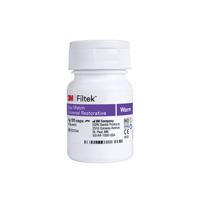 3M™ Filtek™ EASY MATCH UNIV. REST. MATERIAAL, REFILL CAPS WARM
