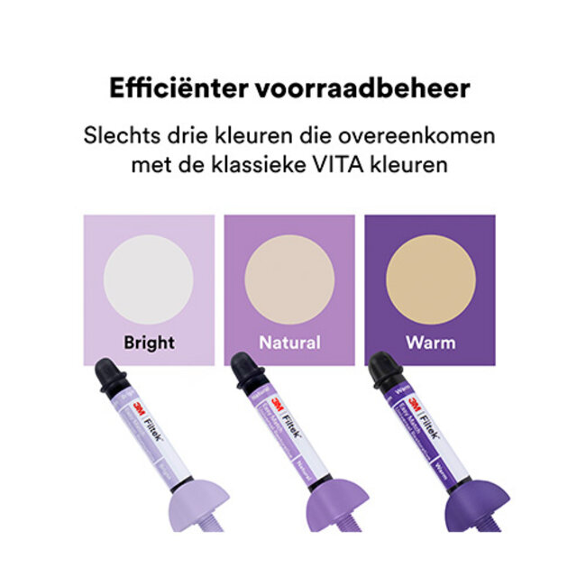 3M™ Filtek™ EASY MATCH UNIV. REST. MATERIAAL, SPUIT NATURAL  4GR. 6220N