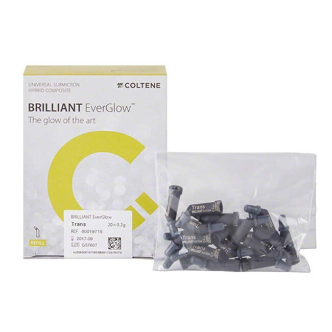 BRILLIANT EVERGLOW® COMPOSIET REFILL TIPS TRANSLUCENT (TRANS)