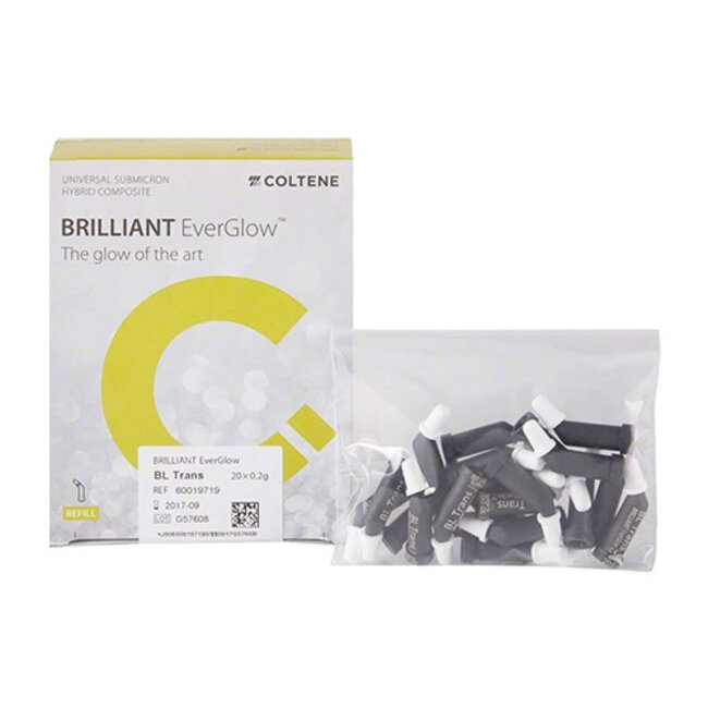 BRILLIANT EVERGLOW® COMPOSIET REFILL TIPS BLEACH TRANSLUCENT ( BL TRANS)