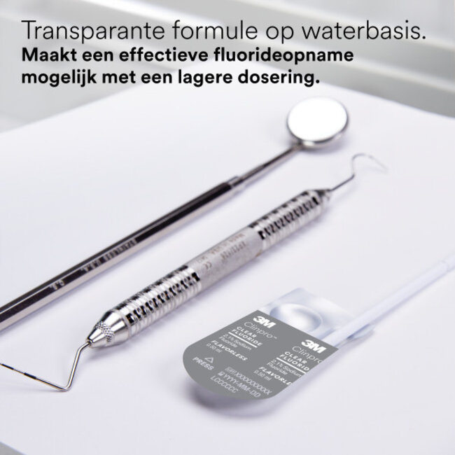 3M™ CLINPRO™ FLUORIDE BEHANDELING - NEUTRAAL / L POP - 50 STUKS
