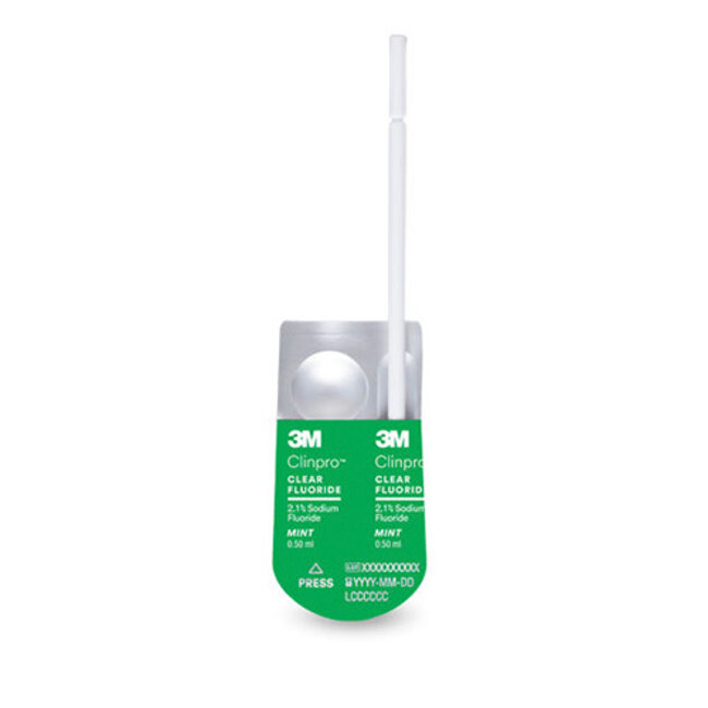 3M™ CLINPRO™ FLUORIDE BEHANDELING - MINT / L POP - 100 STUKS