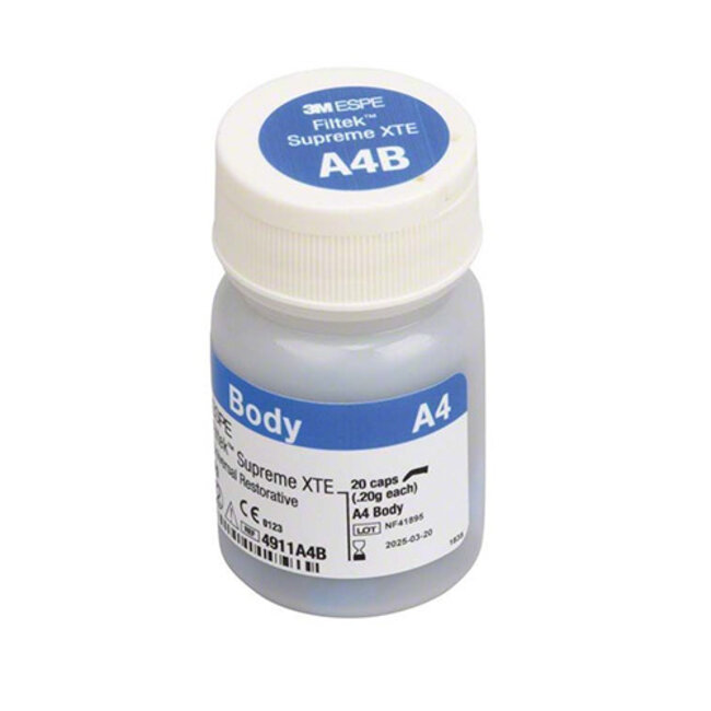 3M™ FILTEK™ SUPREME  XTE UNIVERSEEL RESTAURATIEMATERIAAL REFILL CAPSULES BODY - A4B