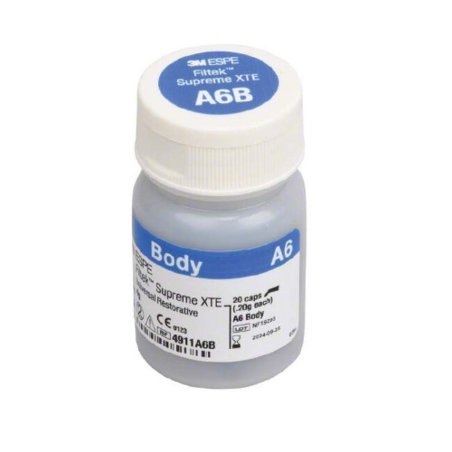3M™ FILTEK™ SUPREME  XTE UNIVERSEEL RESTAURATIEMATERIAAL REFILL CAPSULES BODY - A6B