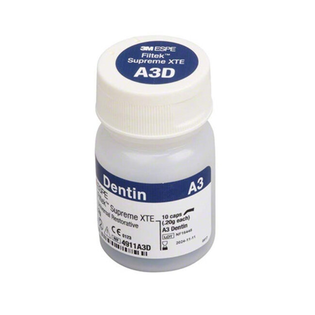 3M™ FILTEK™ SUPREME  XTE UNIVERSEEL RESTAURATIEMATERIAAL REFILL CAPSULES DENTINE A3D