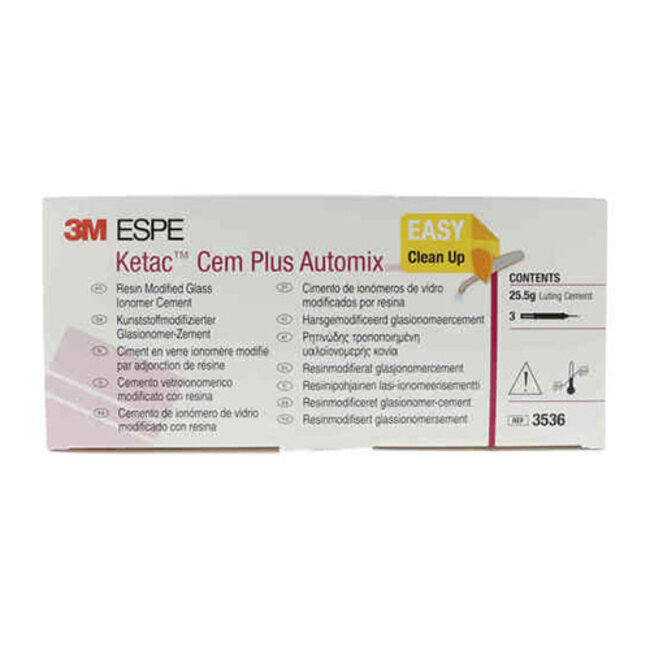 3M™  KETAC™ CEM PLUS AUTOMIX GLASIOMEERCEMENT VALUE PACK - 3536