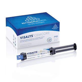 KETTENBACH DENTAL VISALYS® CEM CORE DARK A4 -  NORMAL PACK