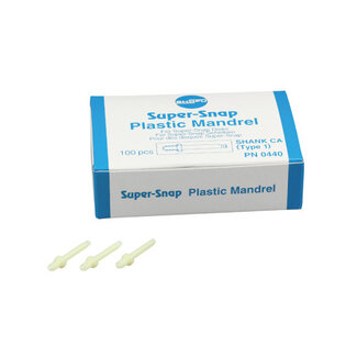 SHOFU SUPER SNAP MANDRELS - PLASTIC