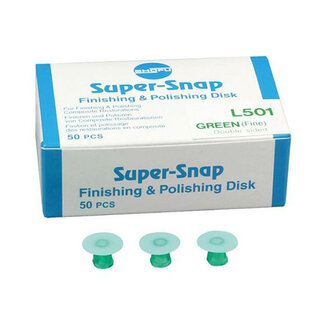 SHOFU SUPER-SNAP® POLIJSTSCHIJFJES - GROEN L501