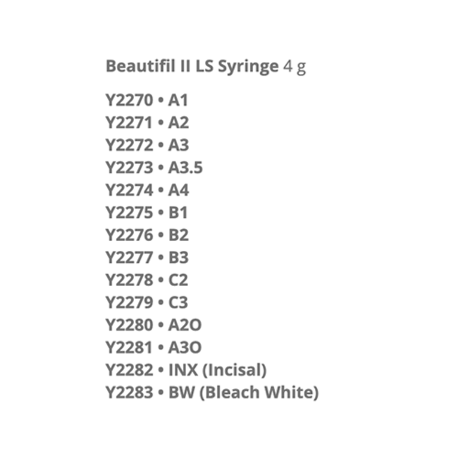 BEAUTIFIL II LS - A3