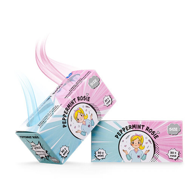 NITRILE HANDSCHOENEN POEDERVRIJ  PEPPERMINT ROSIE- XL/720 ST.