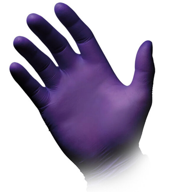 NITRILE HANDSCHOENEN  POEDERVRIJ  STYLE PRUNE - XS/1000 ST.