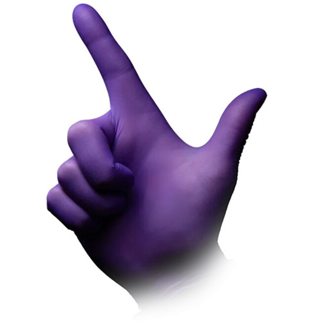 NITRILE HANDSCHOENEN  POEDERVRIJ  STYLE PRUNE - M/1000 ST.