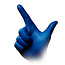 NITRILE HANDSCHOENEN  POEDERVRIJ  STYLE BLUEBERRY- S/1000 ST.