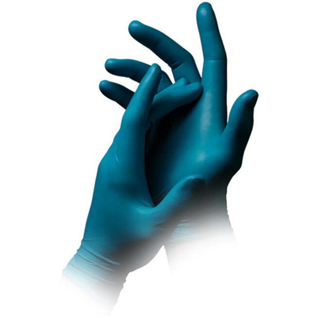 NITRILE HANDSCHOENEN  POEDERVRIJ  STYLE CLEAN OCEAN  - XS/1000 ST.