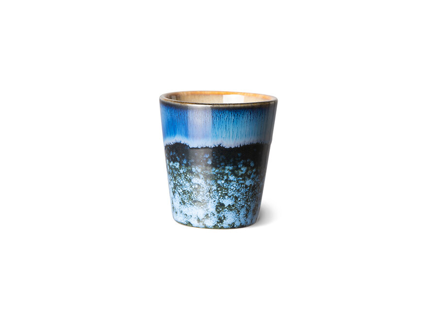 HK Living 70s Ceramics Ristretto Mugs - Calypso (set van 4)