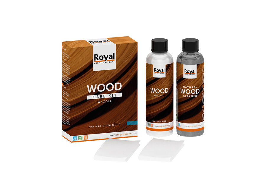 WaxOil Wood Care Kit + Cleaner  - Royal Furniture Care