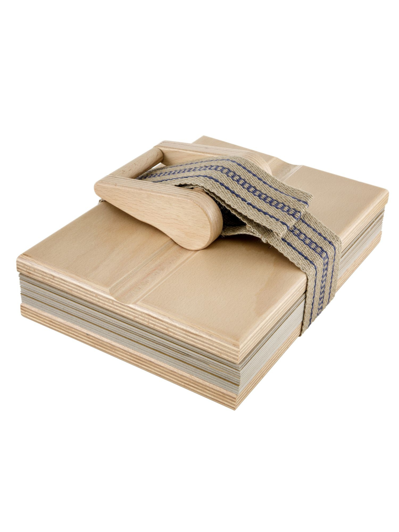 Blumenpresse aus Buchenholz